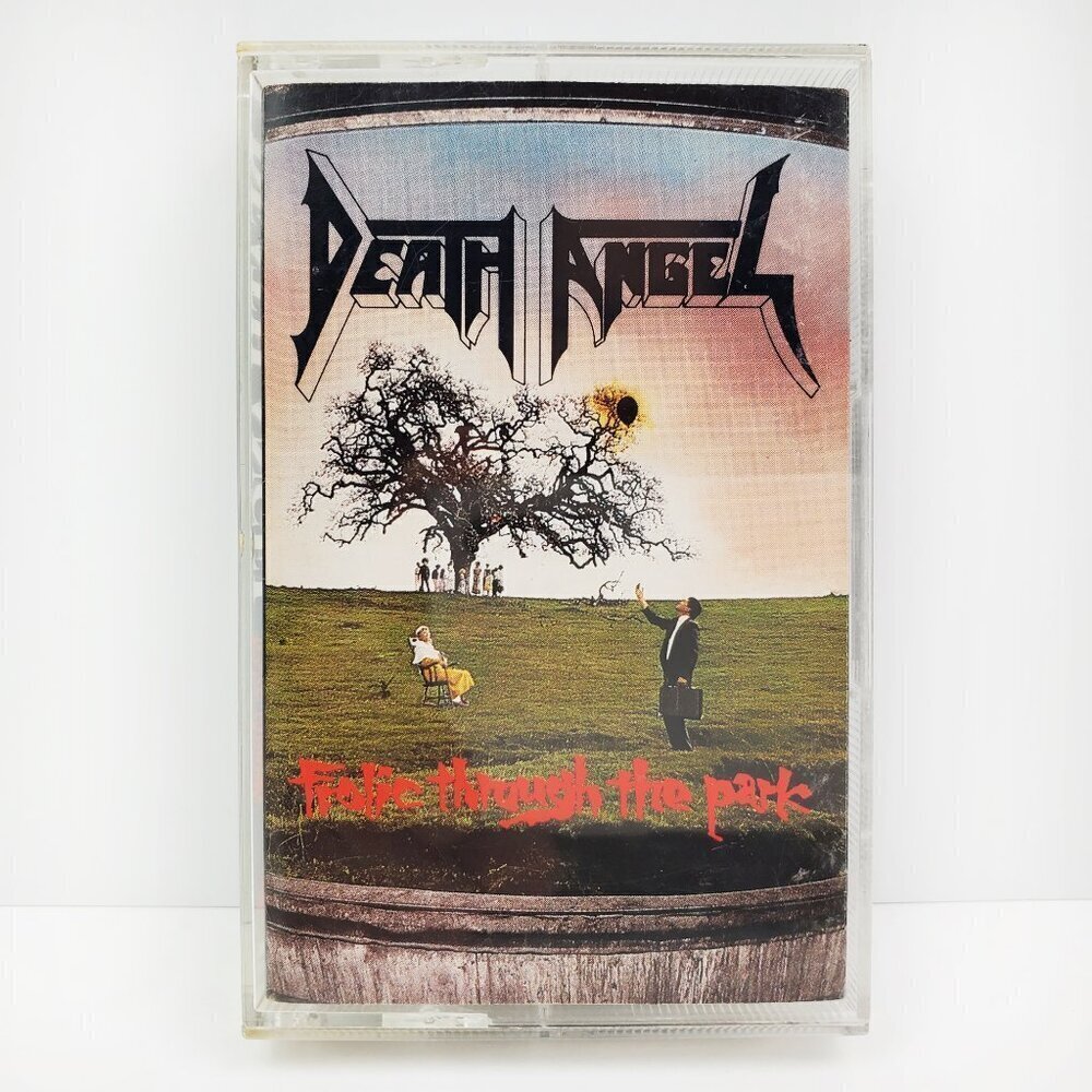 Death Angel Frolic Through Park Cassette Tape Thrash Metal Vintage 1988 Tested